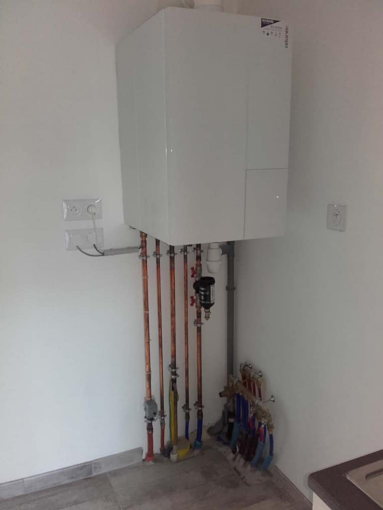 Pose chaudière Gaz avec Ouvrard, chauffagiste Les Herbiers