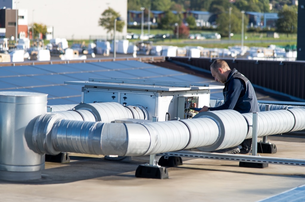 installation ventilation Vendée pour bâtiment professionnel