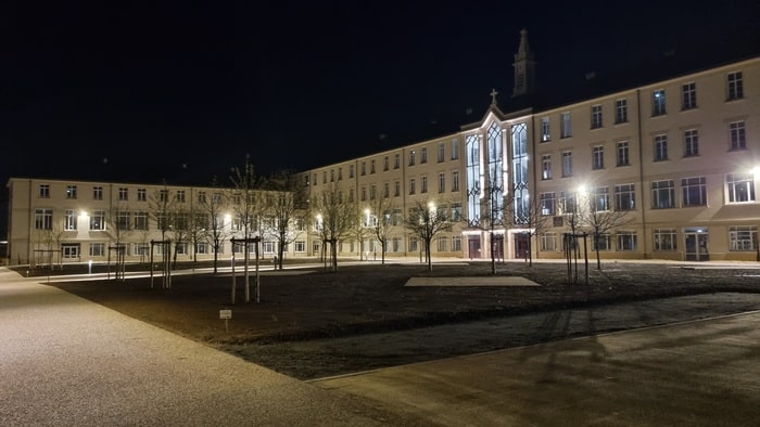 installation courant fort Vendée avec éclairage exterieur
