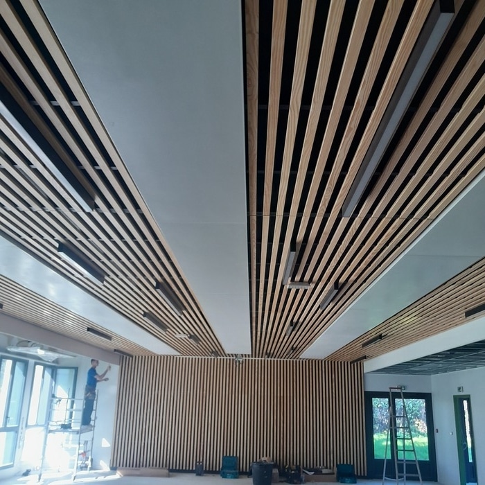 Panneau rayonnant eau chaude posé par Ouvrard