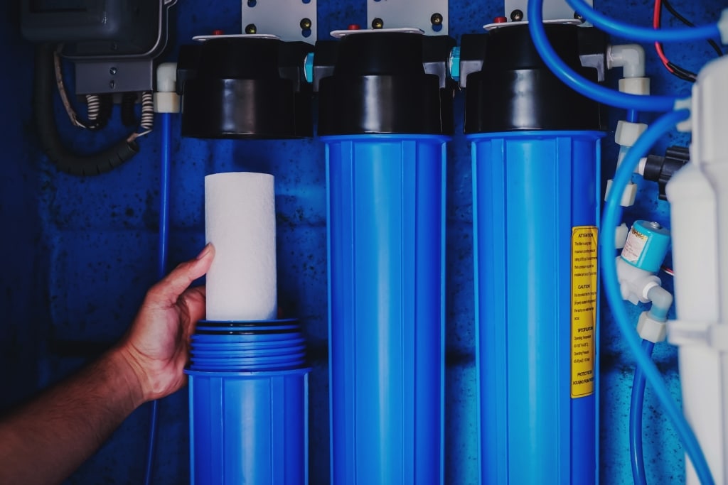 travaux de plomberie industrielle en environnement professionnel