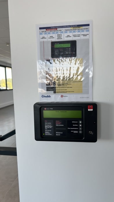 installation electrique courant faible pour sécurisation des locaux
