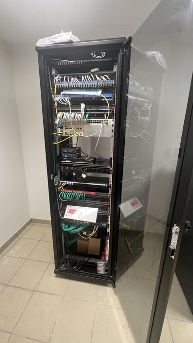 réseau courant faible pour systèmes de sécurité et communication