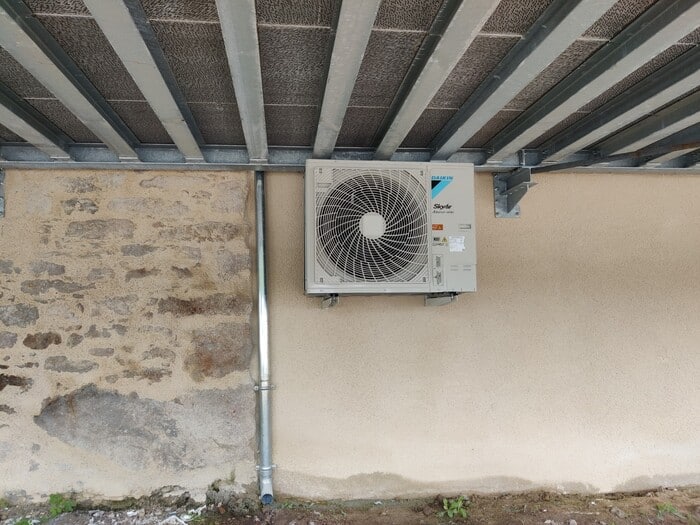 climatisation d’un site industriel en fonctionnement