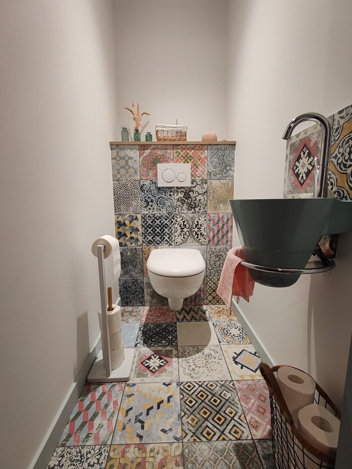 Pose WC suspendus par Ouvrard Plombier Les Herbiers