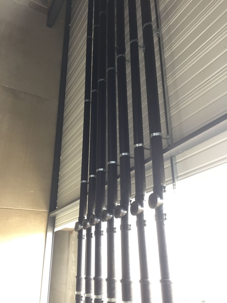 système de réseau siphoïde pour évacuation pluviale Ouvrard