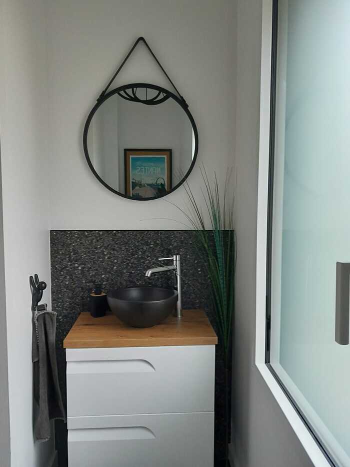 Pose lave-bain par Ouvrard Plombier Vendée