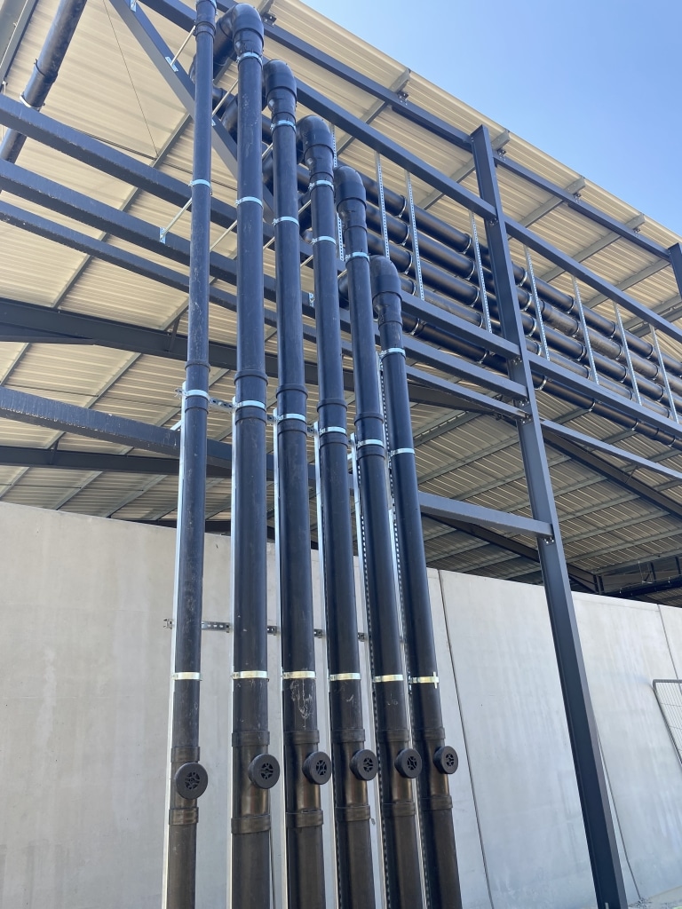 pose réseau siphoïde en Vendée par Ouvrard