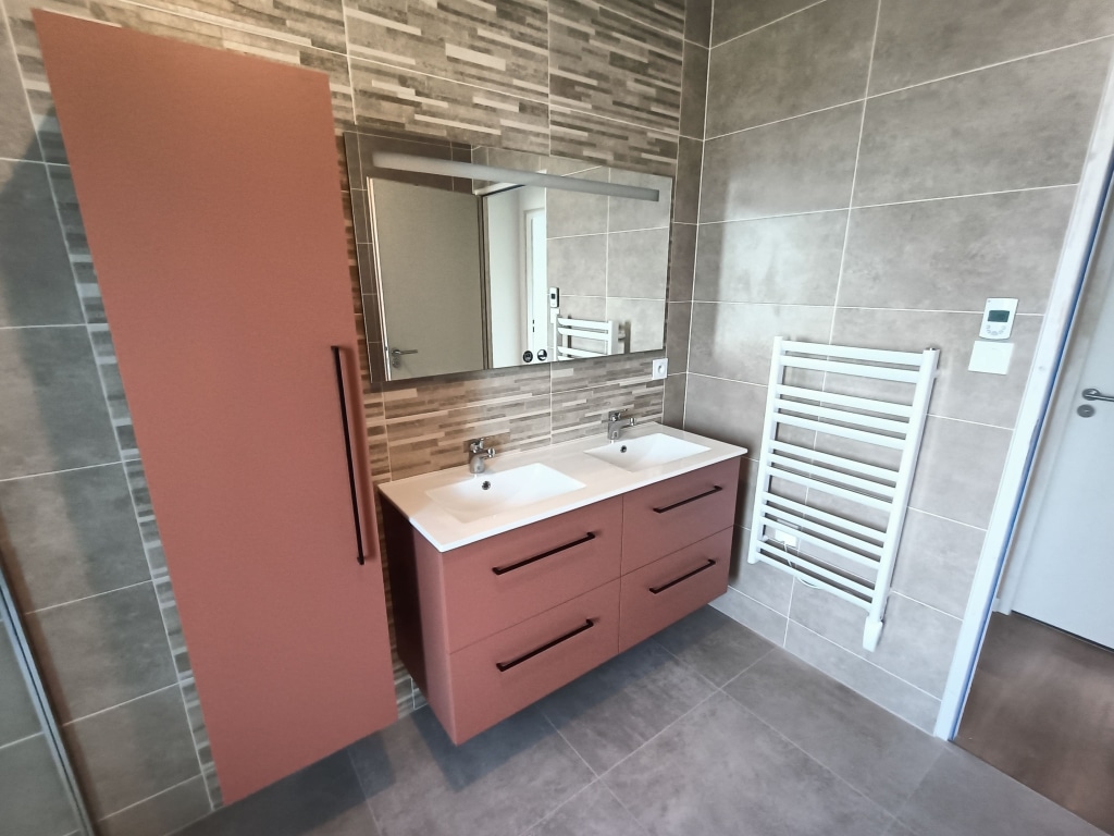 Pose double vasques par Ouvrard Plombier Vendée