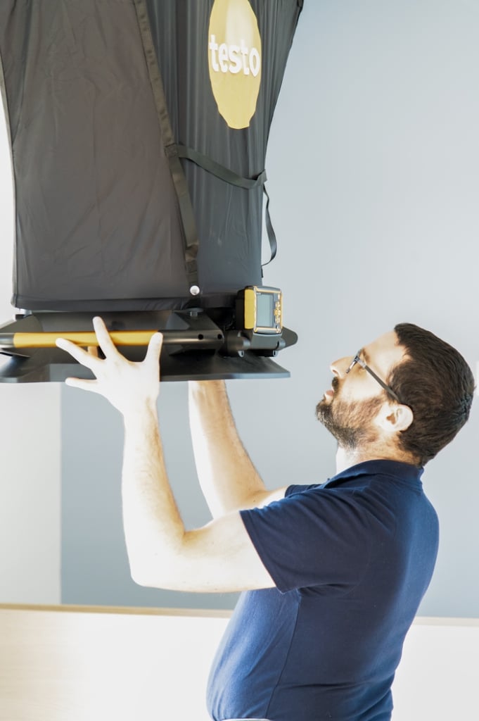 Mesure de débit ventilation Vendée