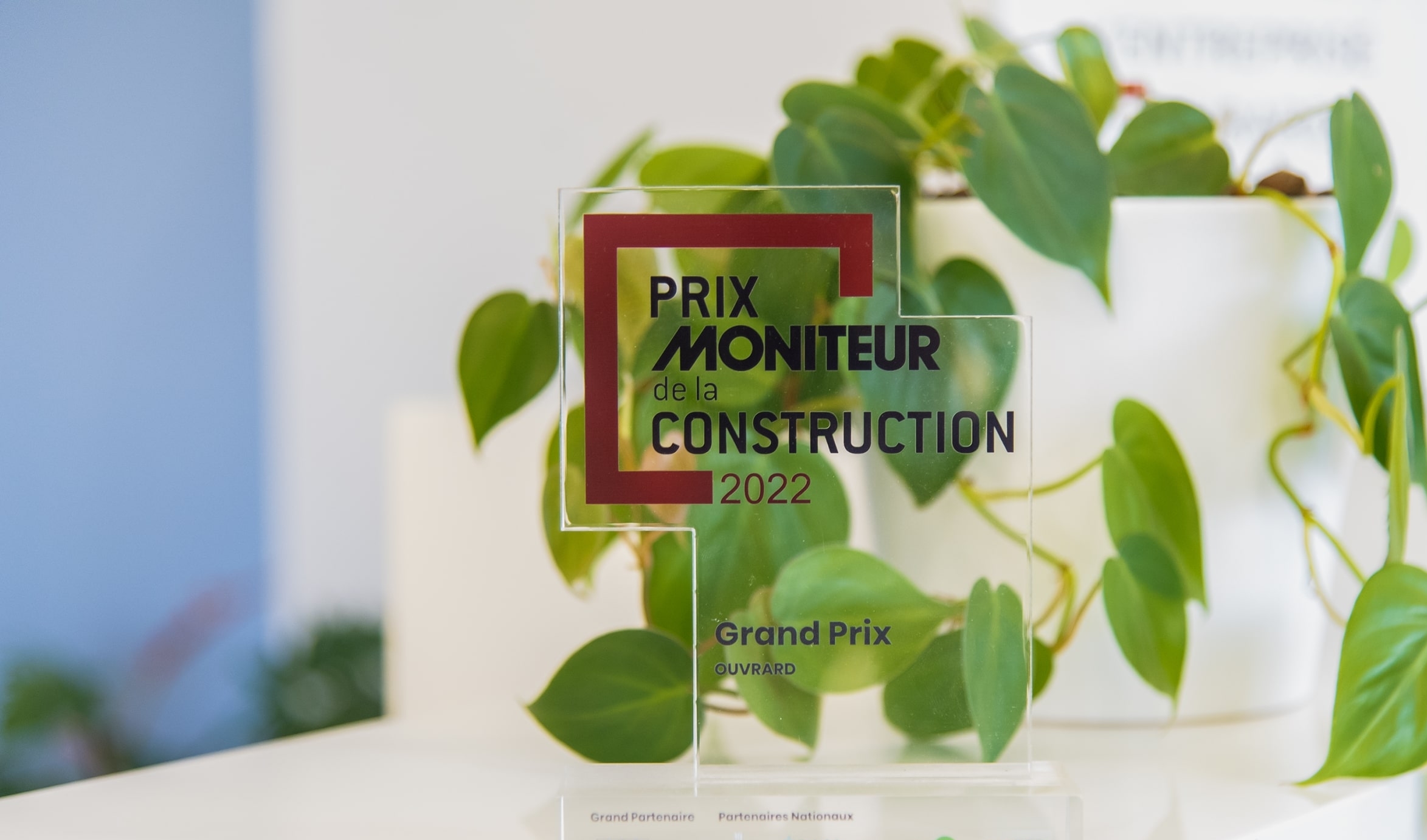 Prix Moniteur de la construction 2022 pour Ouvrard