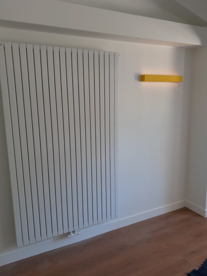 Pose radiateur à eau avec Ouvrard, chauffagiste Les Herbiers
