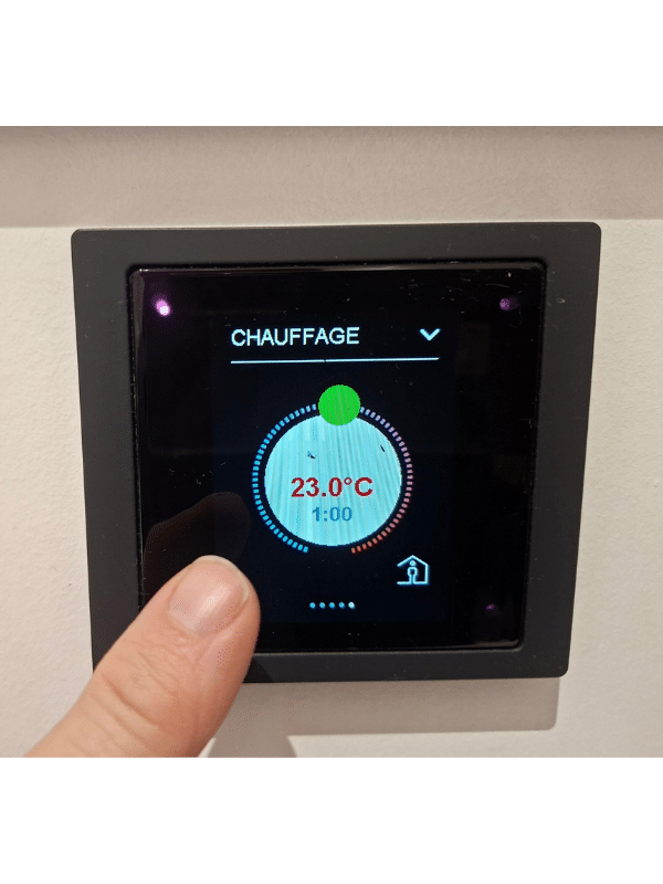 équipement de chauffage industriel en fonctionnement