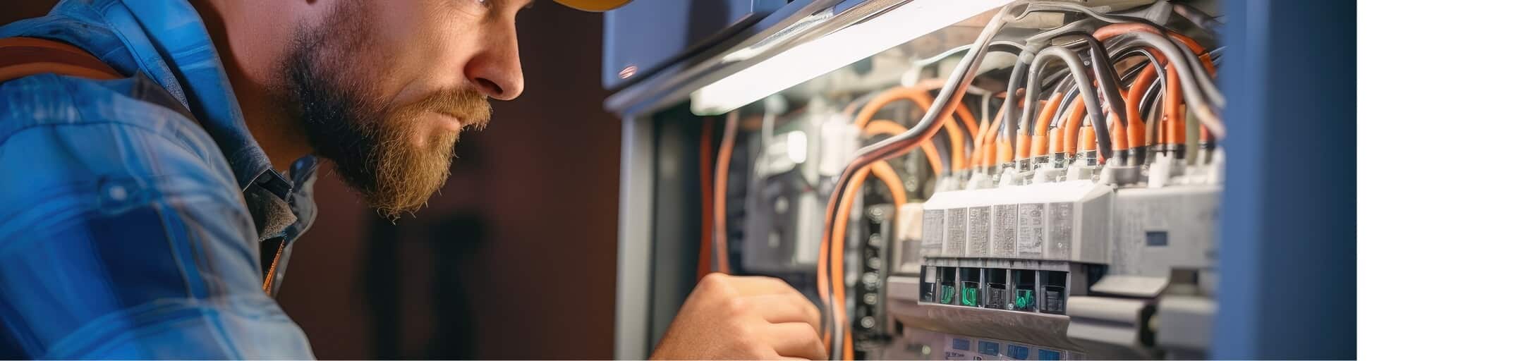 électricien Les Herbiers sur un chantier électrique